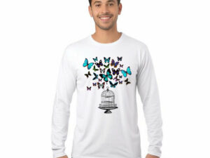 Butterfly Long Slevee Shirt Womens Butterfly Present Ideas For Girlfriend