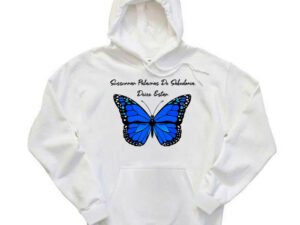 Butterfly Sussurrar Palavras De Sabedoria Deixe Estar Hoodie Butterfly Daughter To Mum Gifts