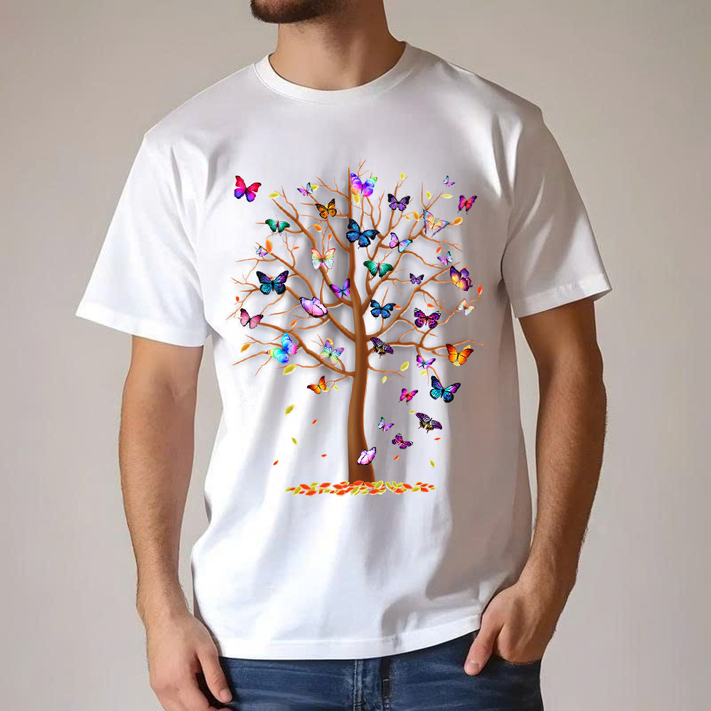 Butterfly Tree Shirt Apparel Butterfly Presents For Daughter