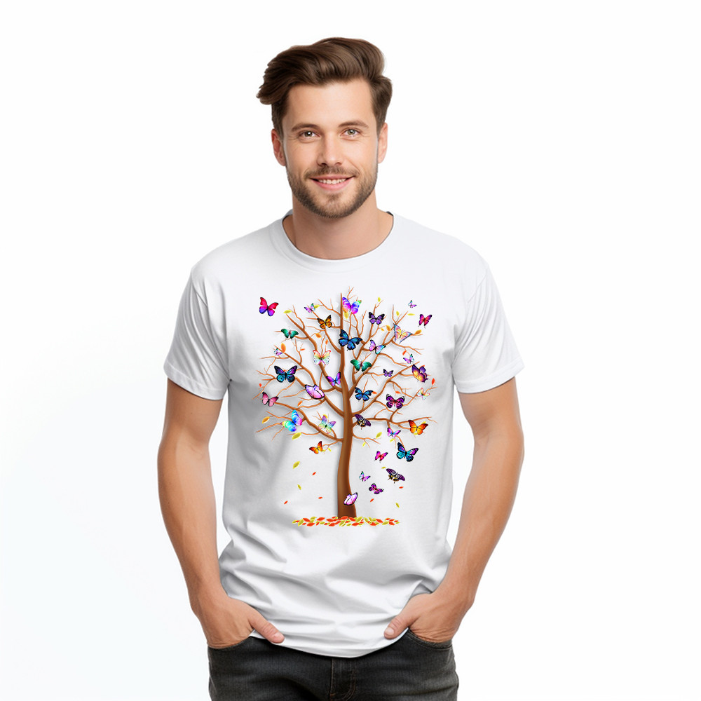 Butterfly Tree Shirt Apparel Butterfly Presents For Daughter
