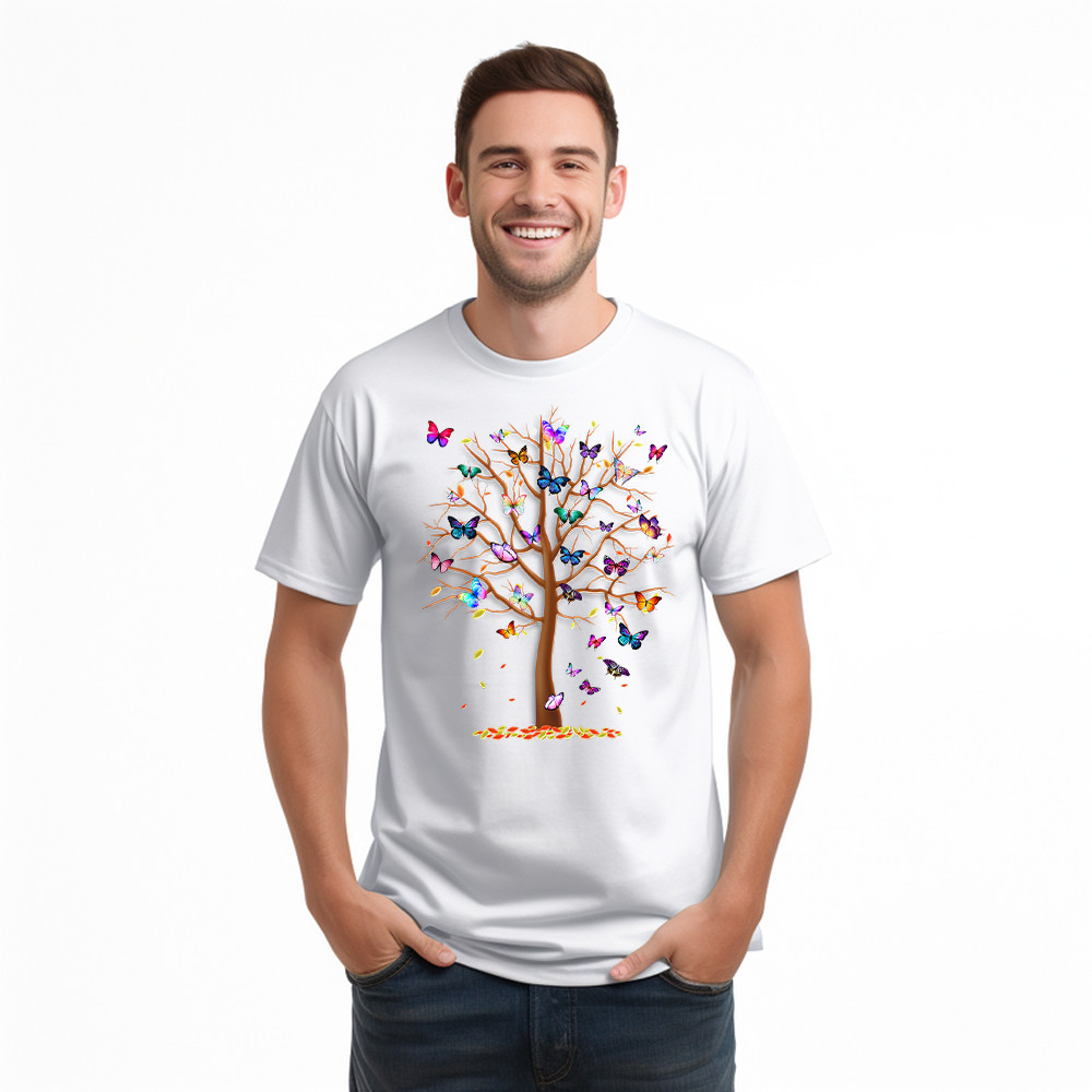 Butterfly Tree Shirt Apparel Butterfly Presents For Daughter