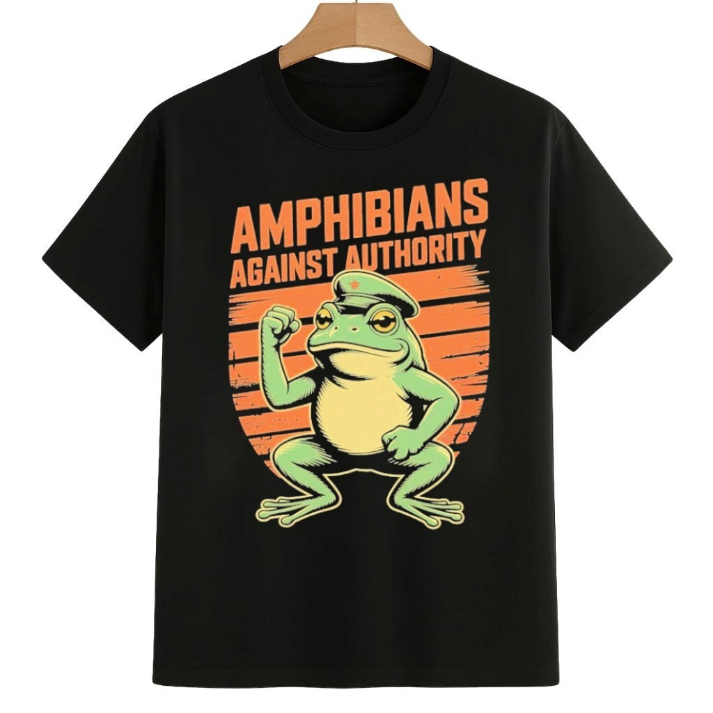Amphibians Against Authority Portland Shirt Anti Fascism Frog Merch