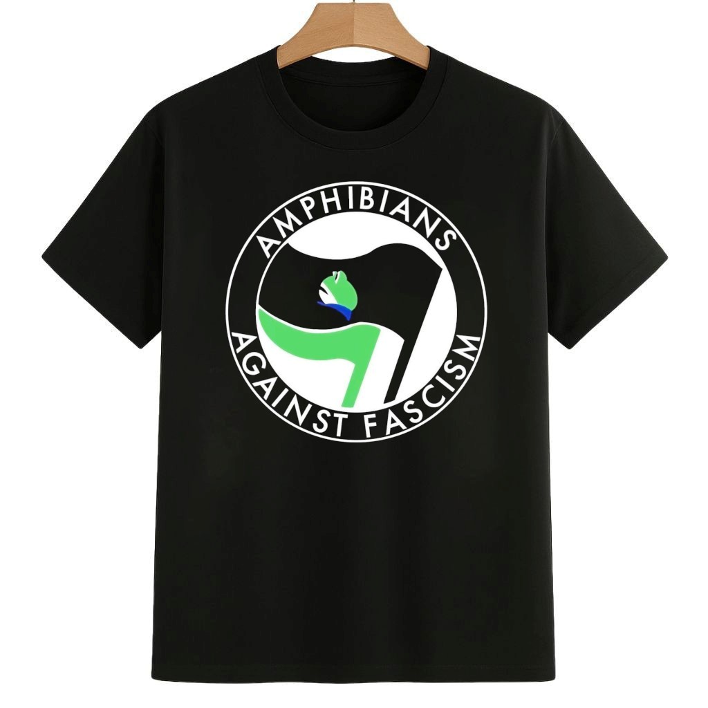 Antifa Amphibians Against Fascism Shirt Portland Frog Protest Merch