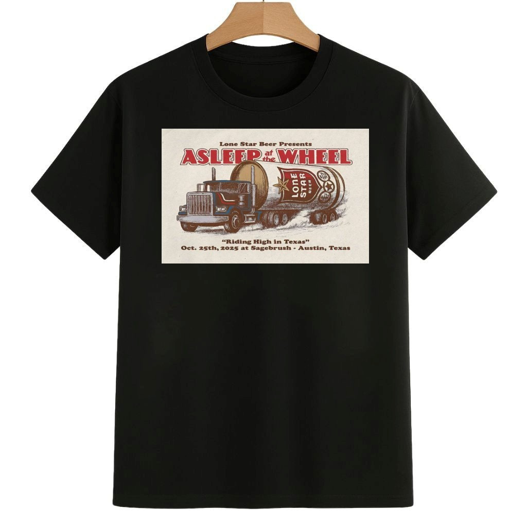 Asleep At The Wheel Oct 25 2025 Sagebrush in Austin TX Poster Shirt 8647 Freedom Movement Merch