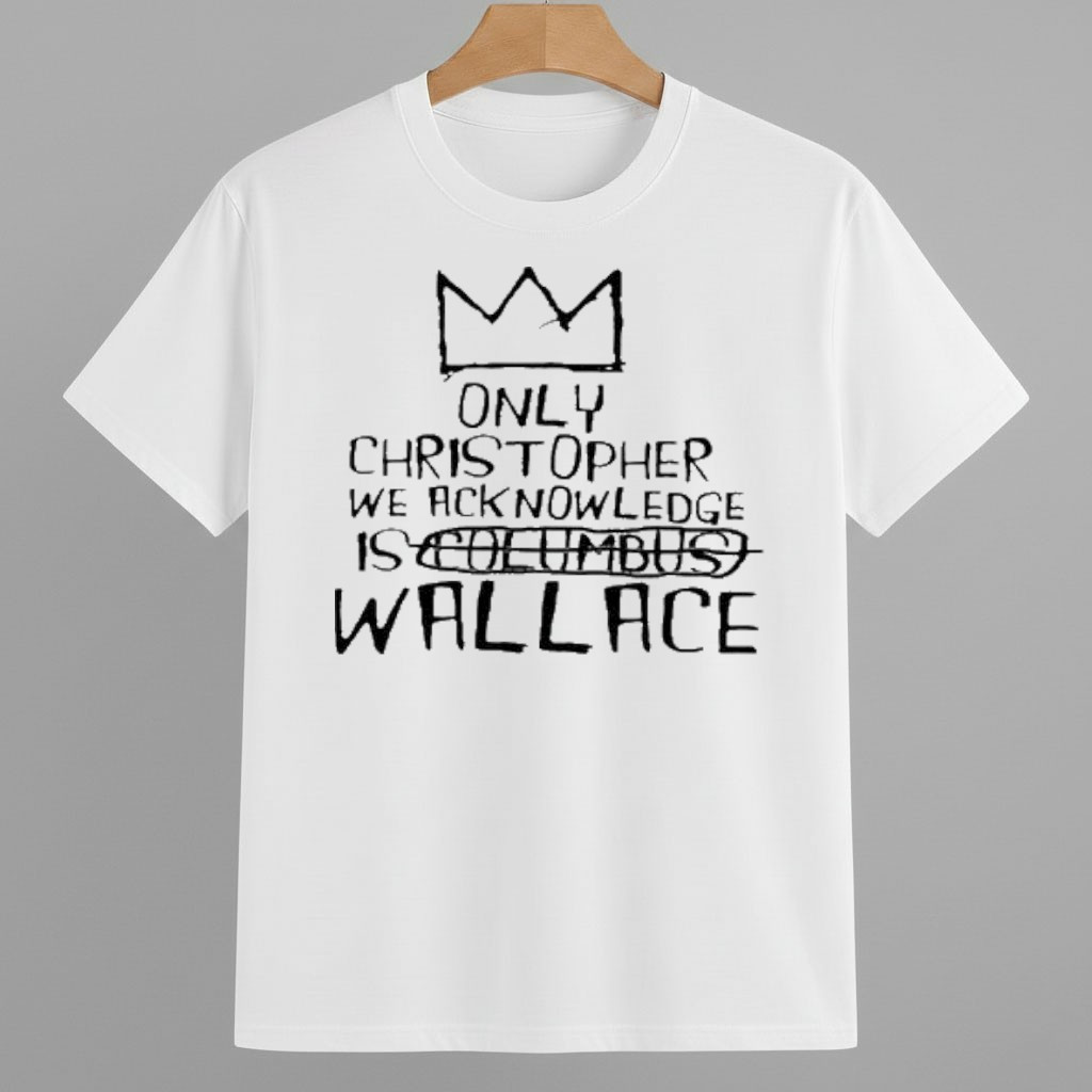 Christopher Wallace Not Columbus Graphic Shirt Pro Democracy Frog Merch