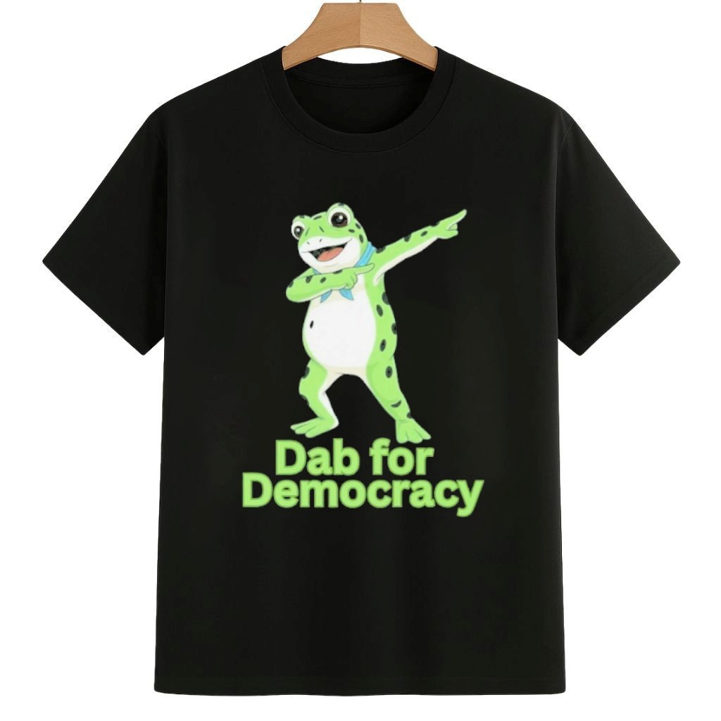 Dad For Democracy Portland Forg Protest Shrit Portland Frog Against ICE Merch