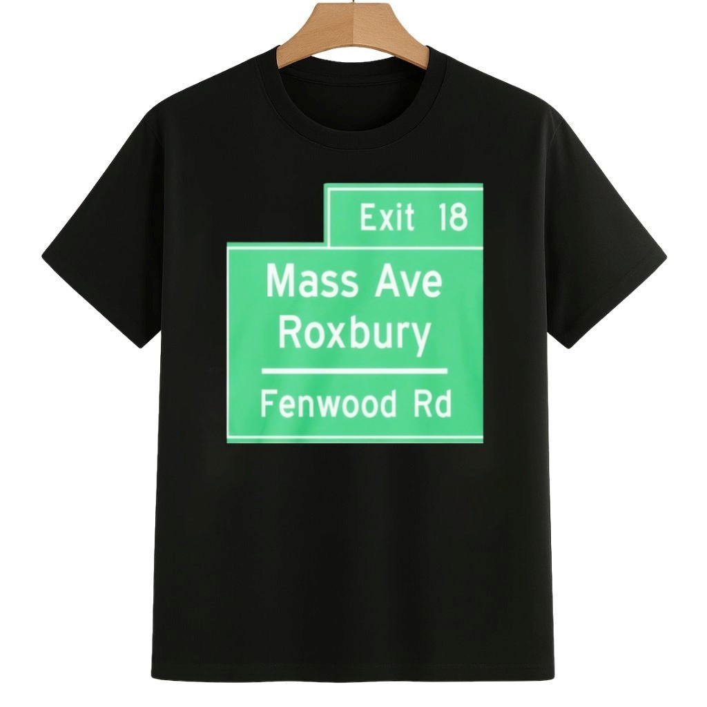 Exit 18 Mass Ave Roxbury Fenwood Rd Shirt Portland Frog Resist Merch
