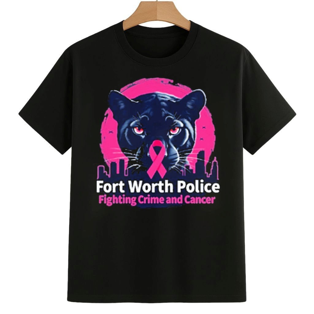 Fort Worth Police Fighting Crime And Cancer Shirt Abolish ICE Protest Merch