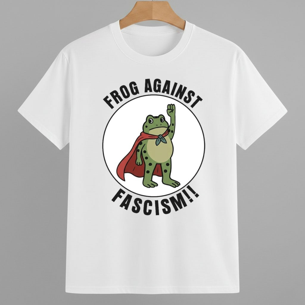 Frog Against Fascism Shirt Anti Fascism Frog Merch
