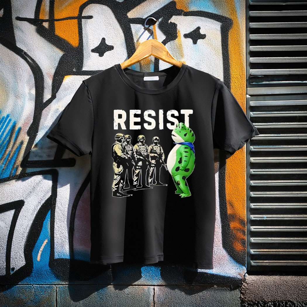 Frogs Resist Portland Frog Protest Shirts Anti Fascism Frog Merch