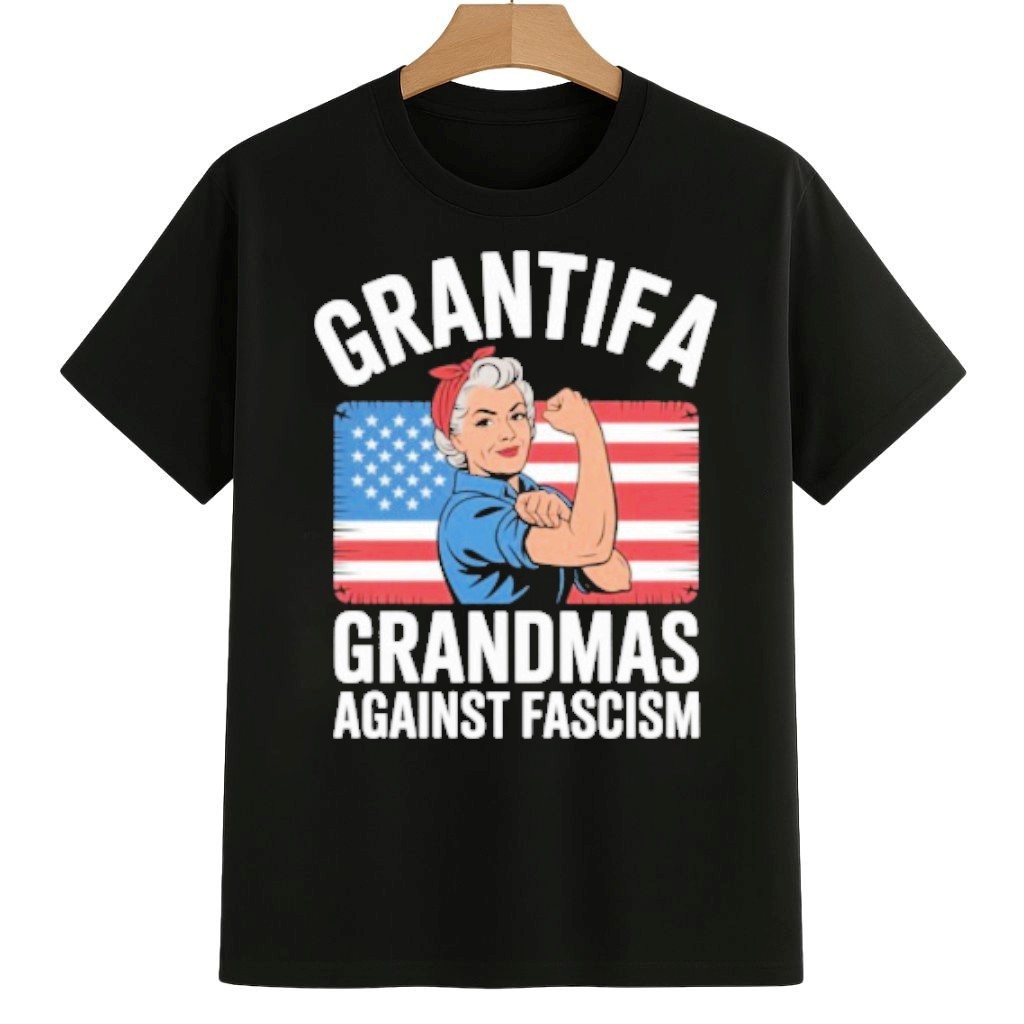 Grantifa Grandmas Against Fascism Shirt Portland Frog Against ICE Merch