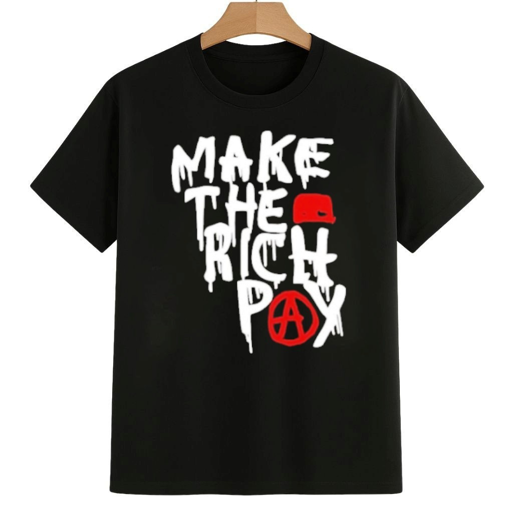 Hasan Piker Make The Rich Pay Shirt No Kings 8647 Movement Merch