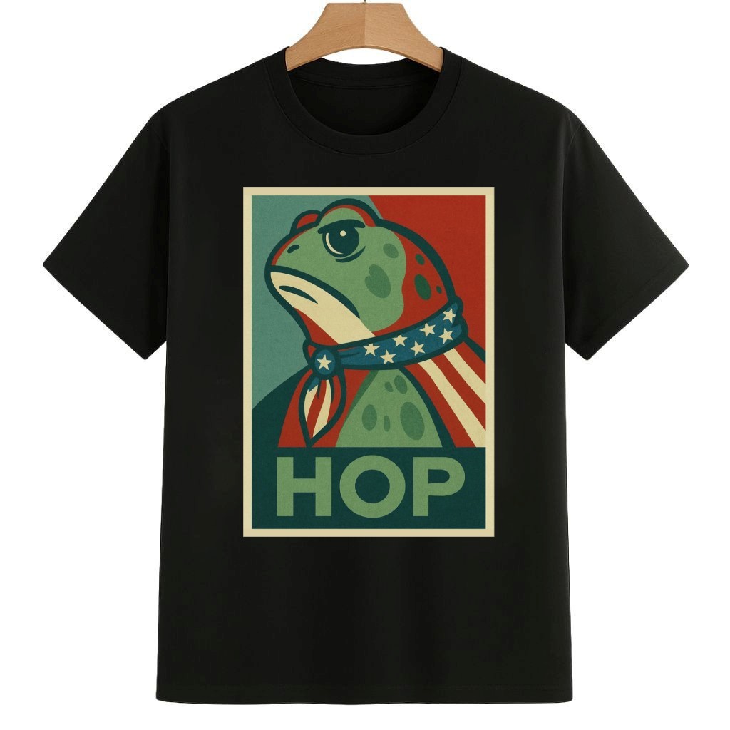HOP Portland Frog Protest Shirt Pro Democracy Frog Merch