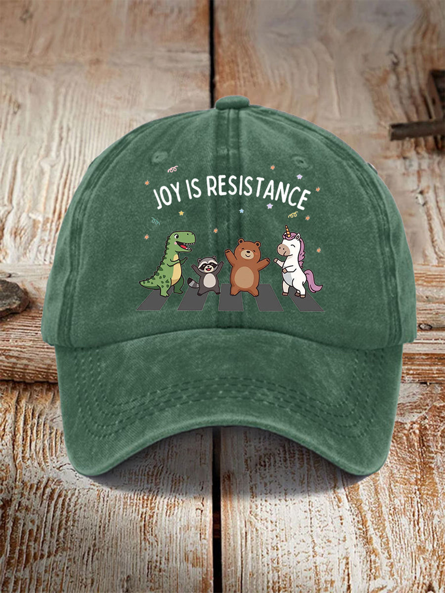 Joy Is Resistance Anti Fascism Hat Portland Frog Protest Hat Protest Merch Gifts For Supporters