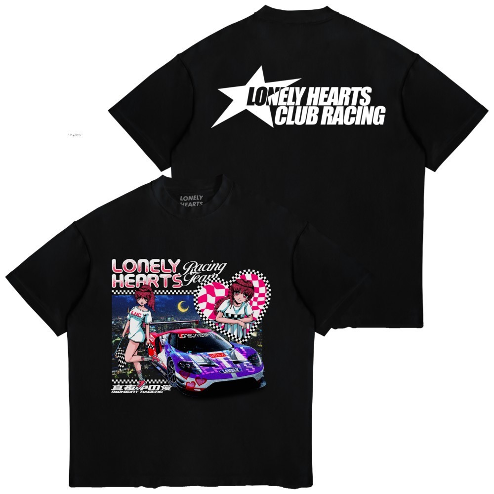 Lonely Hearts Club Midnite Racer Cropped Shirt Anti Fascism Frog Merch