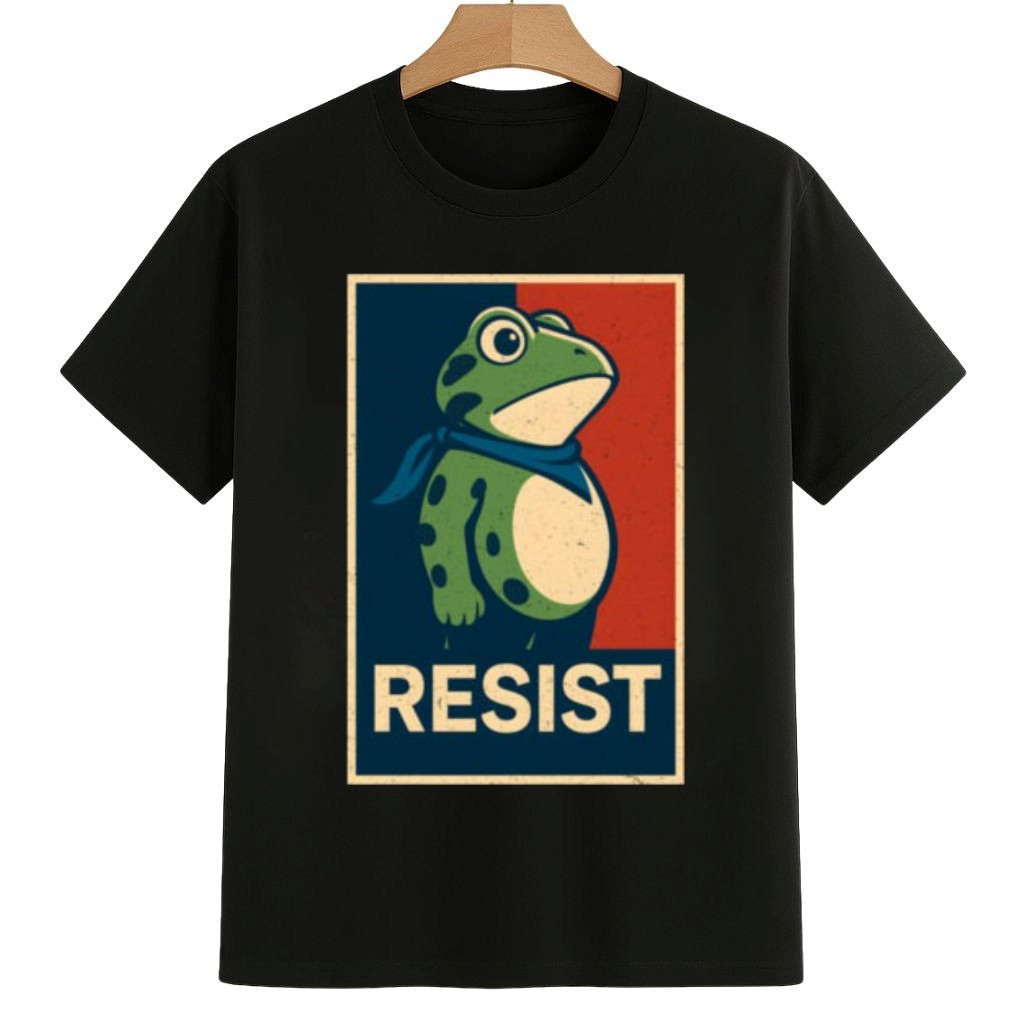 Portland Frog Resist Anti ICE Shirt Abolish ICE Protest Merch