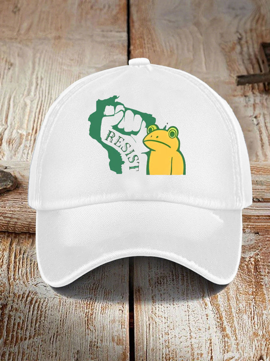 Portland Frog Resist Hat Anti Fascism Frog Hat No Kings Merch Gifts For Him Her