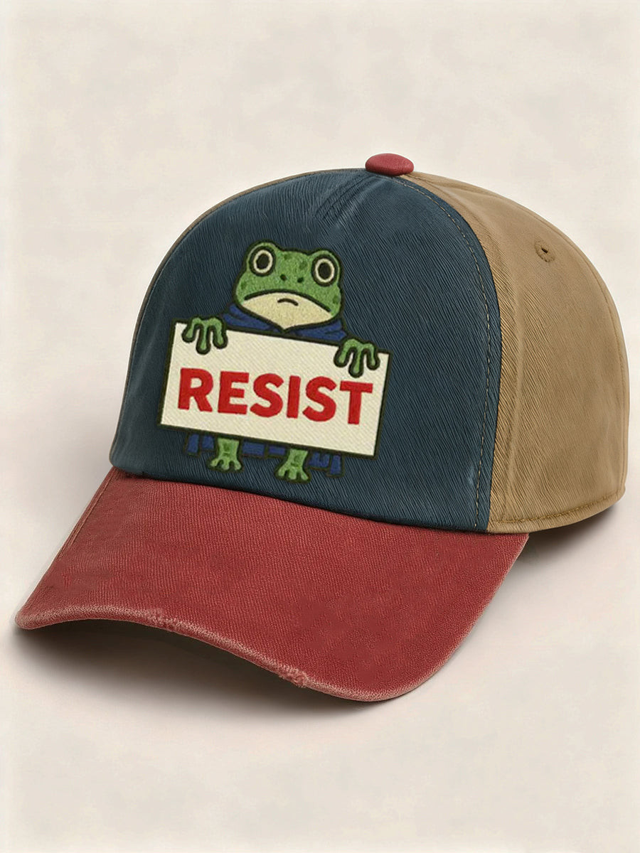 Portland Frog Resist Hat Anti ICE Frog Hat Pro Democracy Merch Gifts For Friends