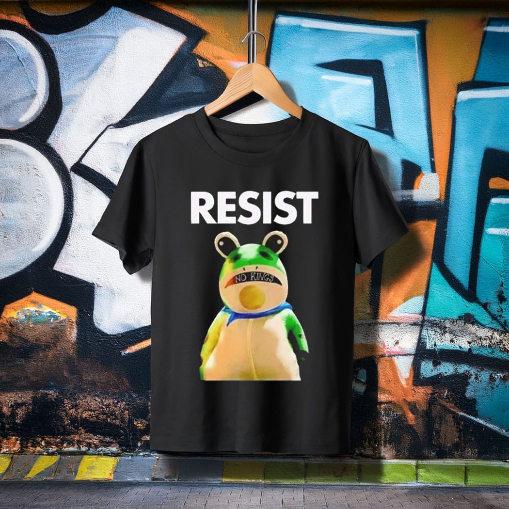 Portland Frog Resist No Kings Shirts No Kings 8647 Movement Merch