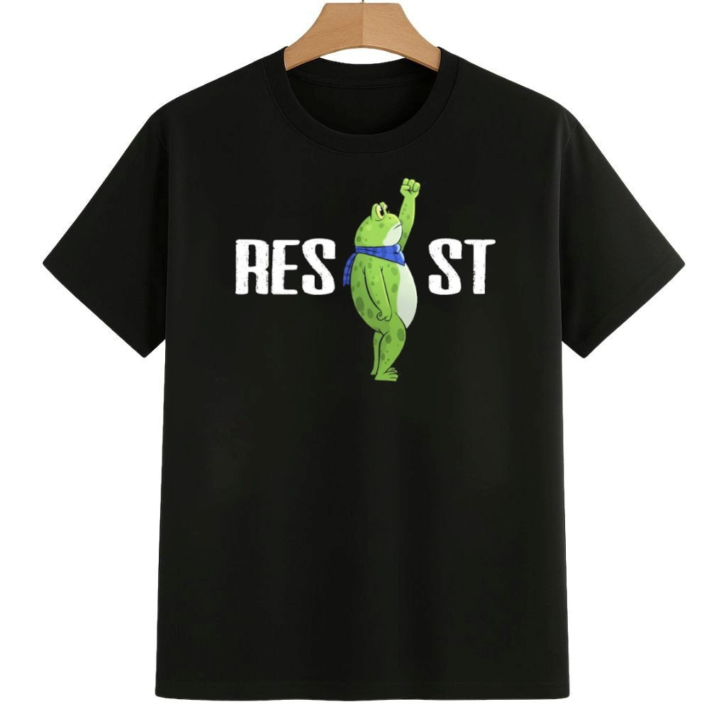 Portland-Frog RESIST Protest Abolish Ice Anti-Trump Shirt Abolish ICE Protest Merch