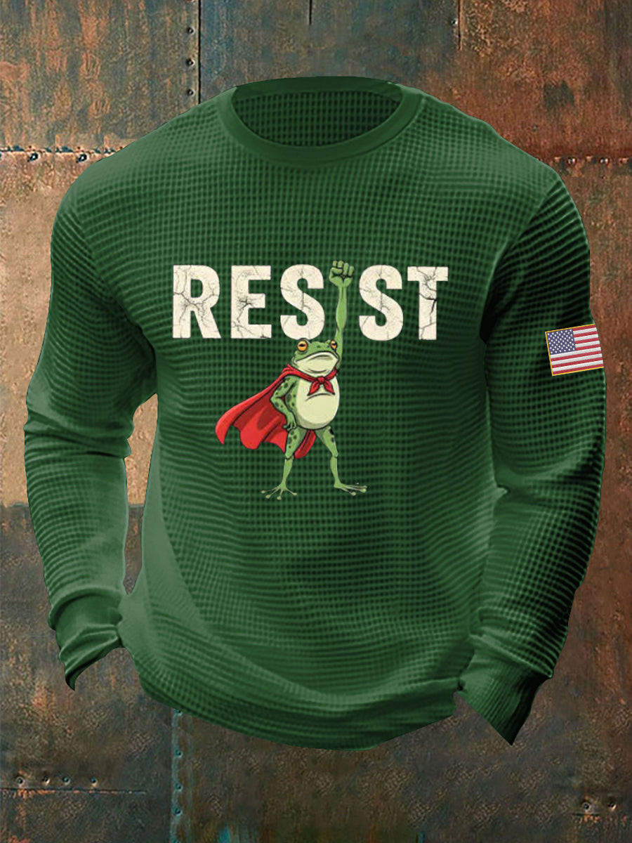 Portland Frog Resist Shirt Long Sleeve Portland Frog Against ICE Shirt FDT Gifts