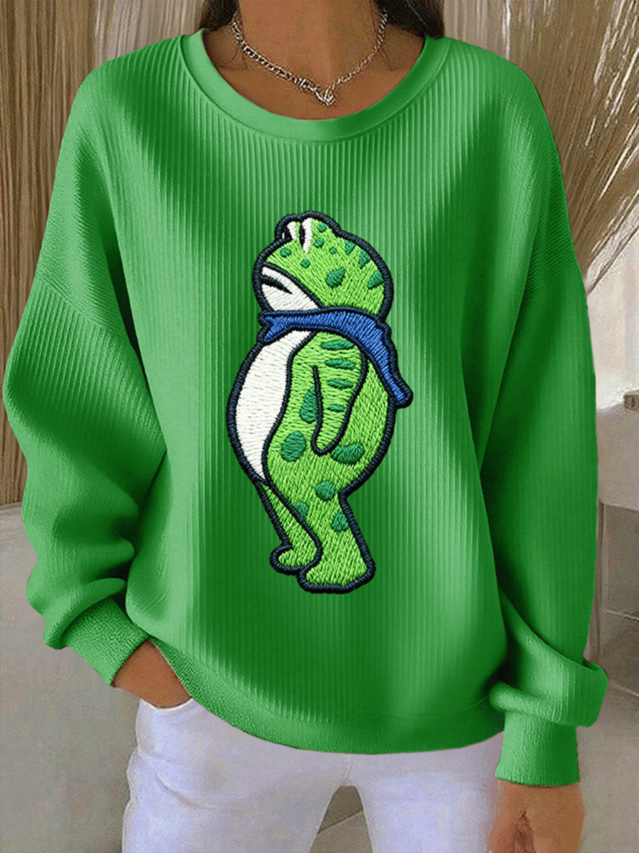 Portland Frog Resist Sweatshirt Anti Authoritarian Graphic Sweatshirt Gifts for Activists