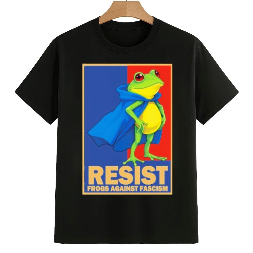 Resist Frogs Against Fascism Anti ICE Shirt Portland Frog Against ICE Merch