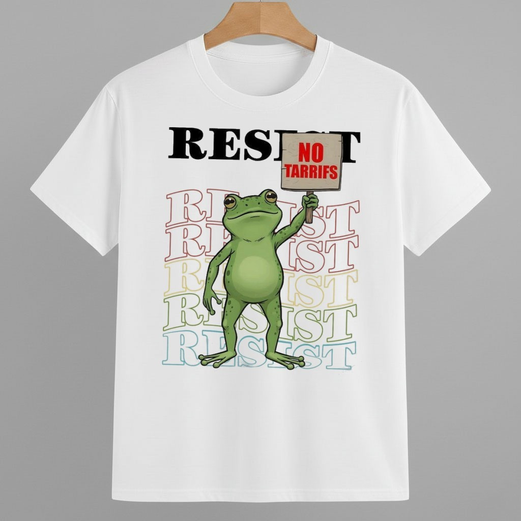 Resist Portland Frog No Tarrifs Shirt 8647 Freedom Movement Merch