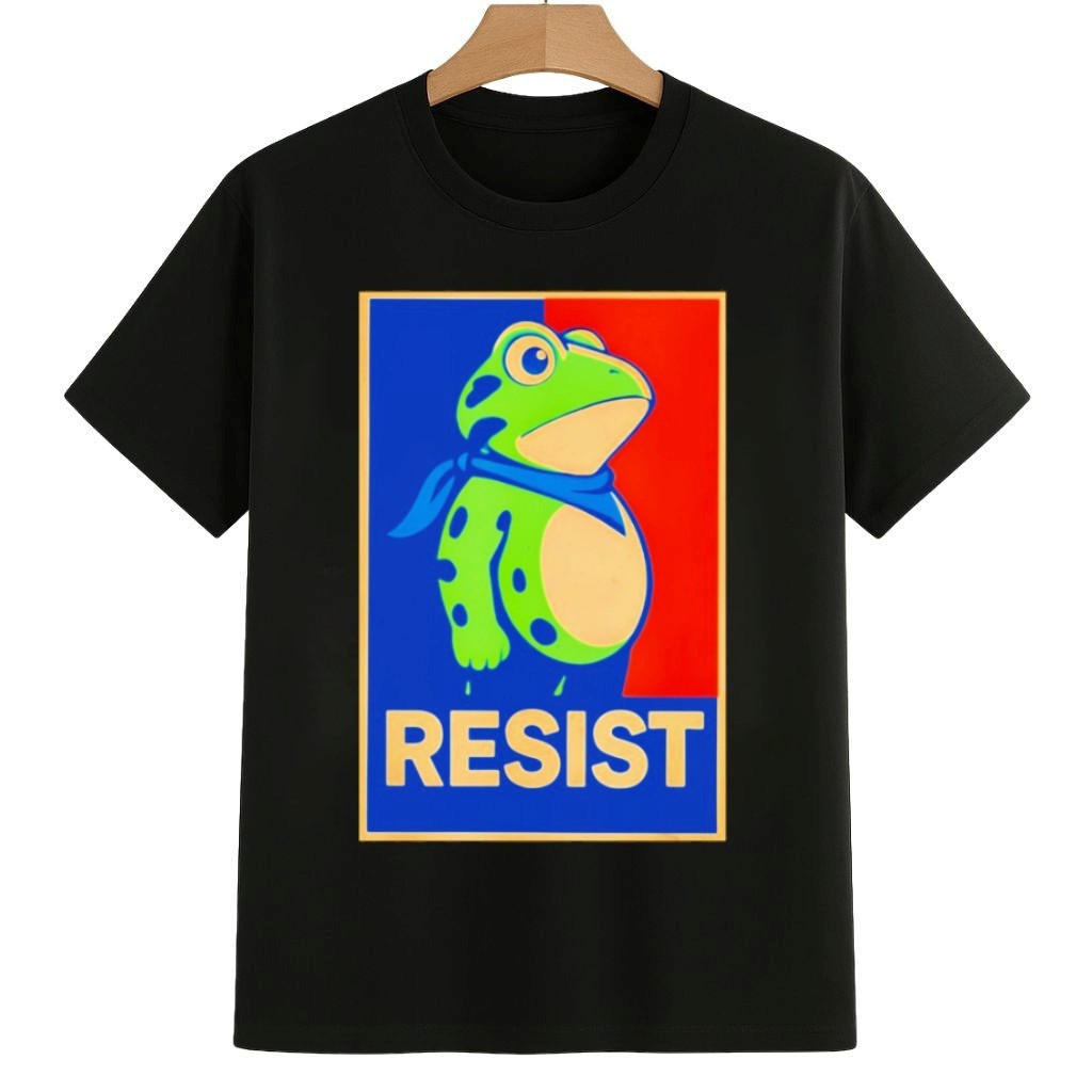 Resist Portland Frog Protest Shirt Abolish ICE Protest Merch