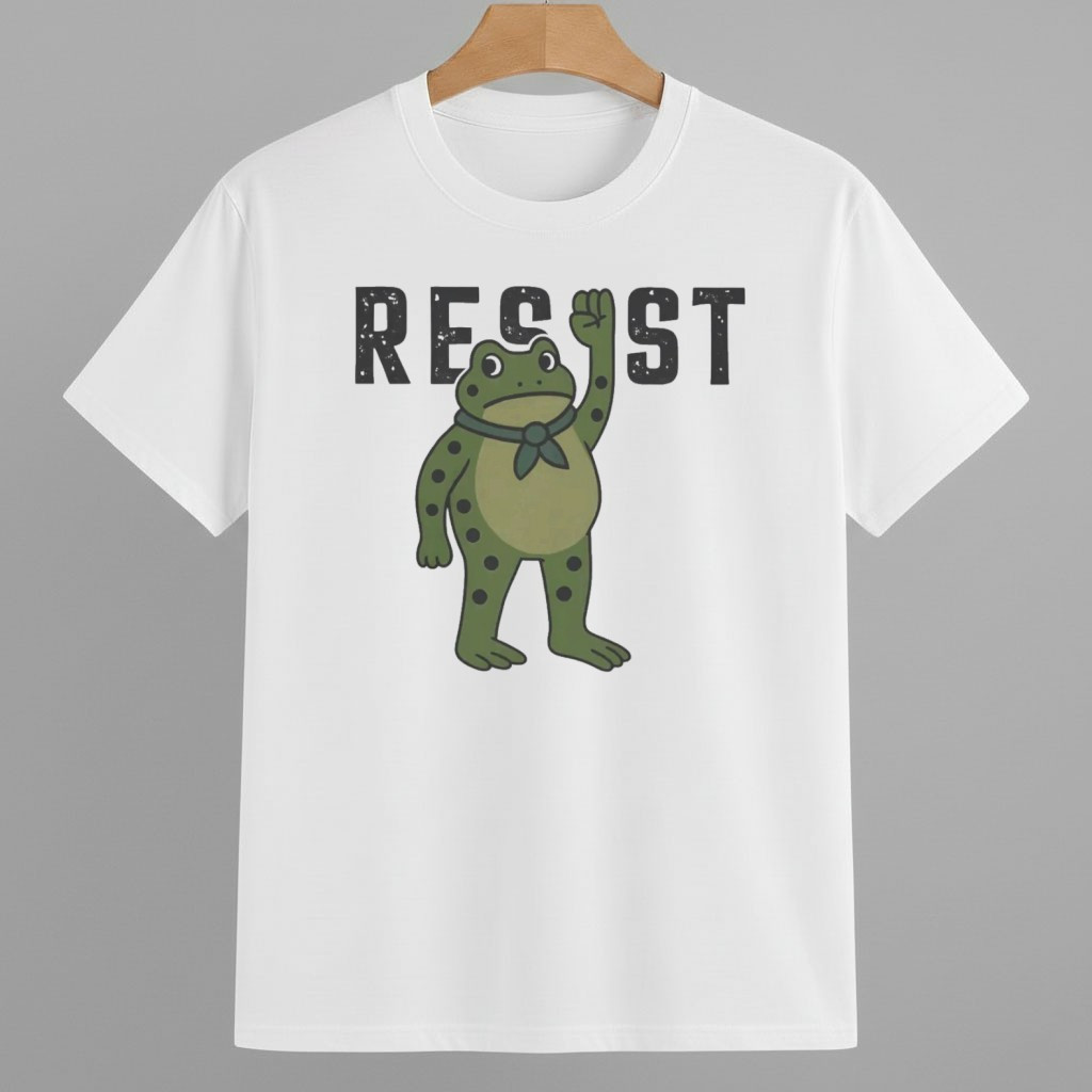 Resist Portland Frog Shirt 8647 Freedom Movement Merch