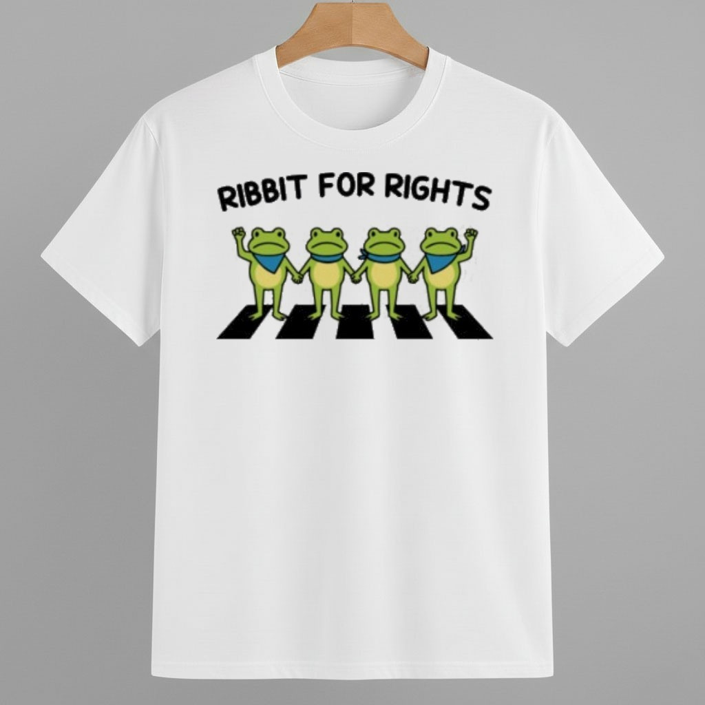 Ribbit Frog For Rights Portland Frog Protest Anti ICE Shirt Pro Democracy Frog Merch