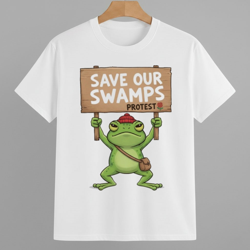 Save Our Swamps Protest Frog Portland Shirt Pro Democracy Frog Merch