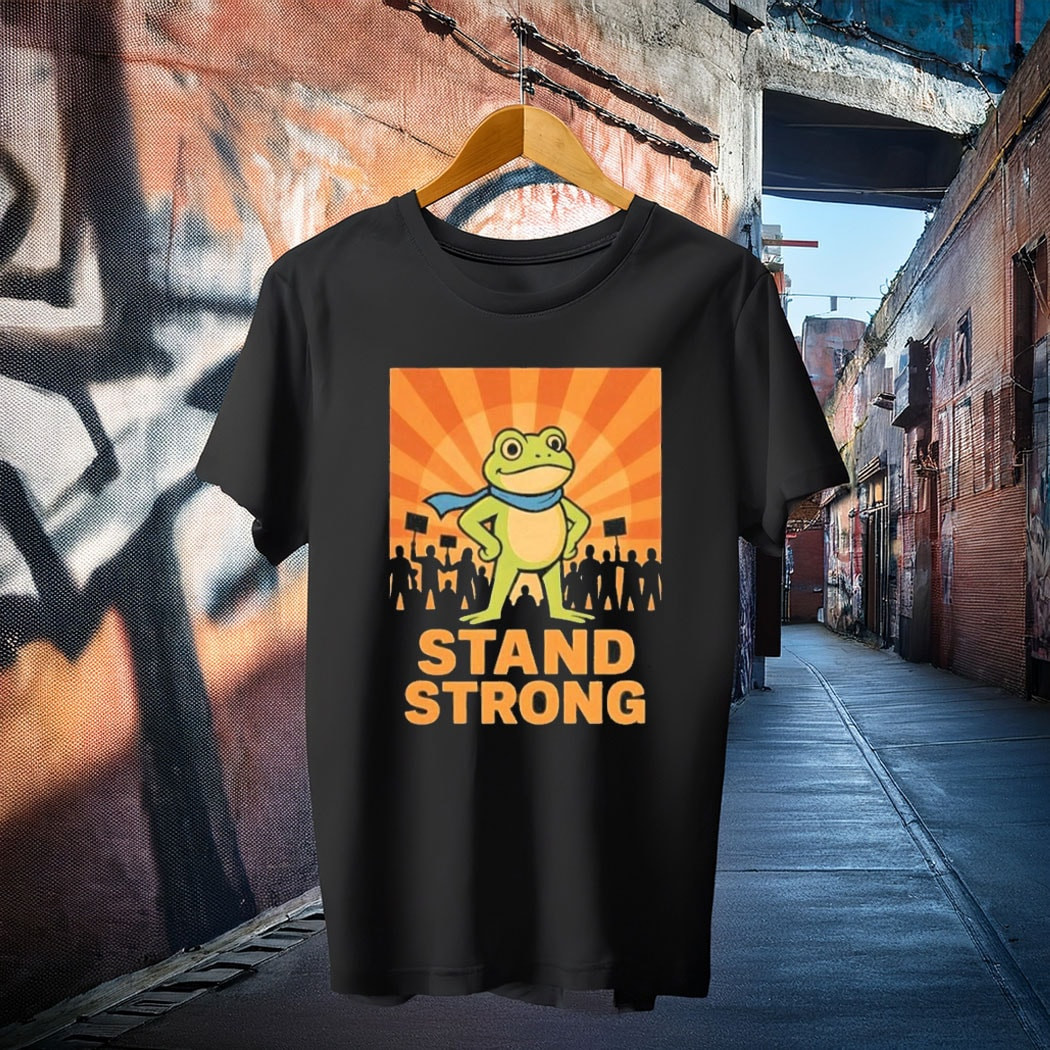 Stand Strong Frog Portland Shirt Portland Frog Against ICE Merch
