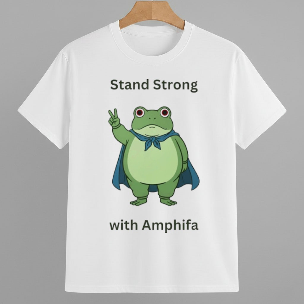 Stand Strong With Amphifa Frog Shirt Portland Frog Resist Merch