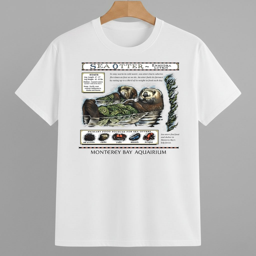 Taylor Sea Otter Monterey Bay Aquarium Shirt Abolish ICE Protest Merch