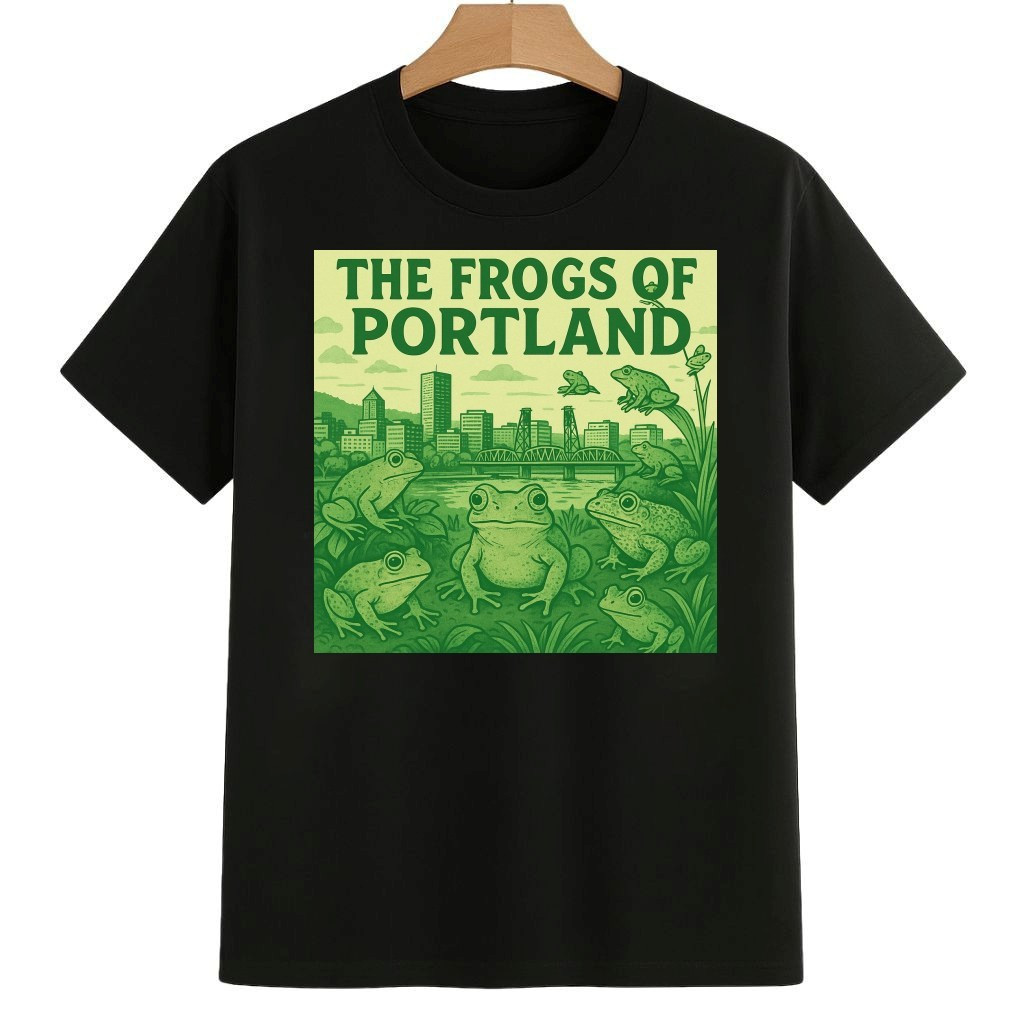 The Frogs Of Portland Shirt Anti ICE Frog Merch