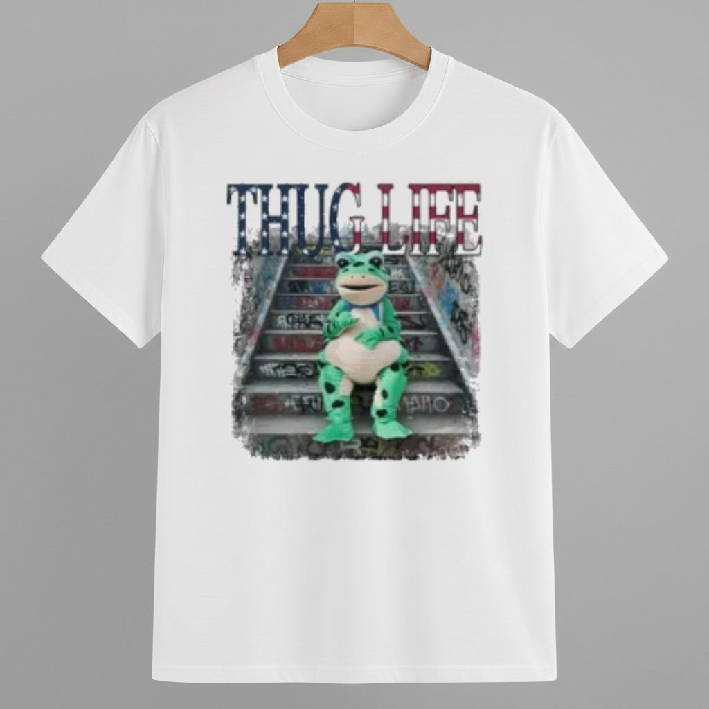Thug Life Portland Frog Protest Shirt 8647 Freedom Movement Merch