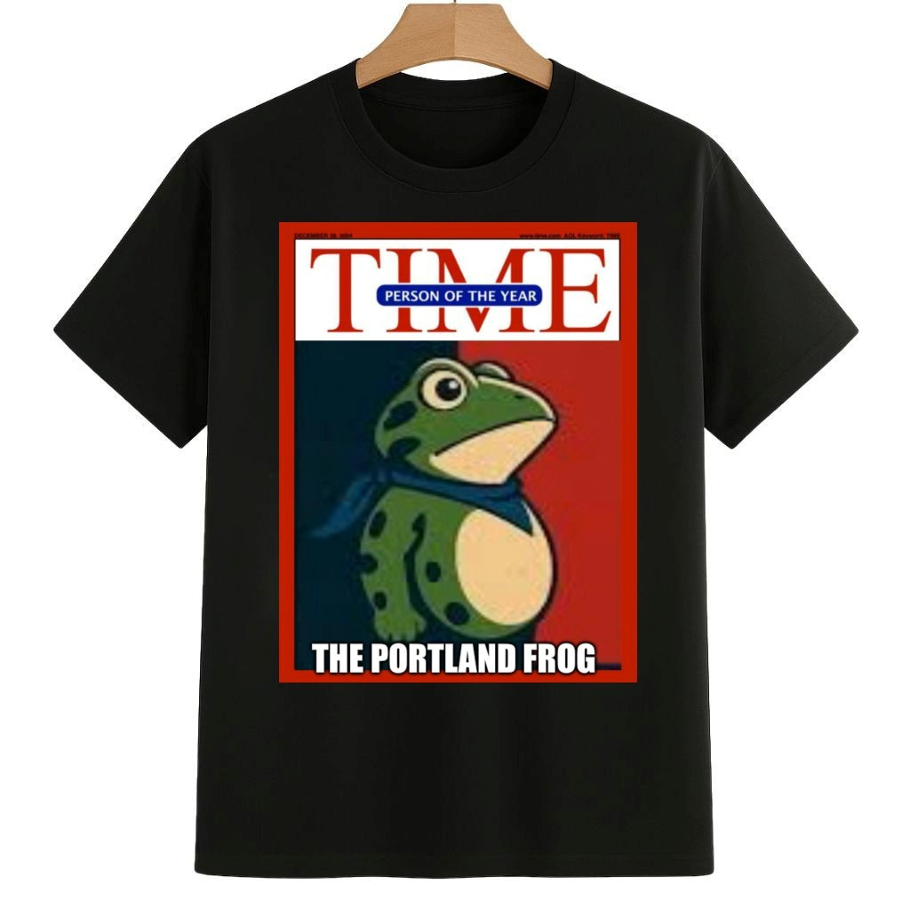 TIME Person Of The Year The Portland Frog Anti ICE Shirt Abolish ICE Protest Merch