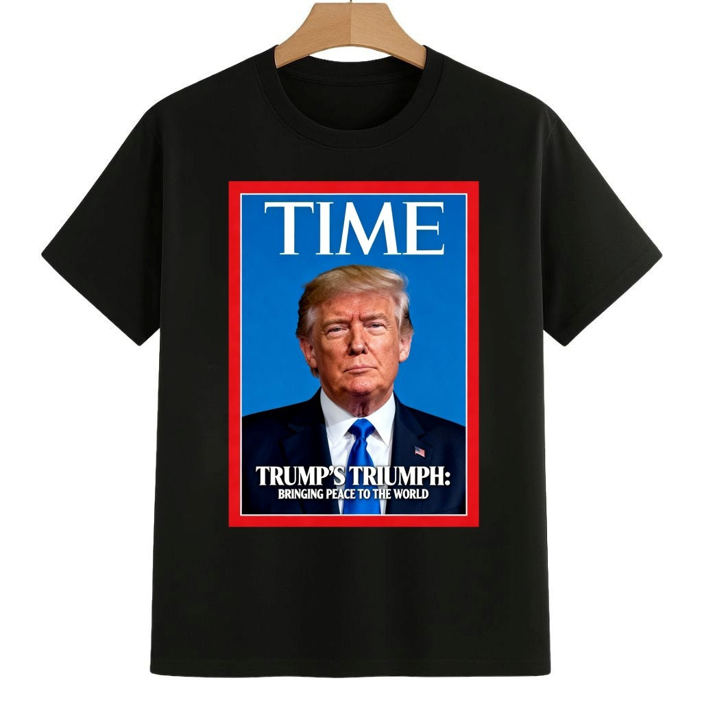 Time Trump's Triumph Bringing Peace To The World Shirt Portland Frog Against ICE Merch