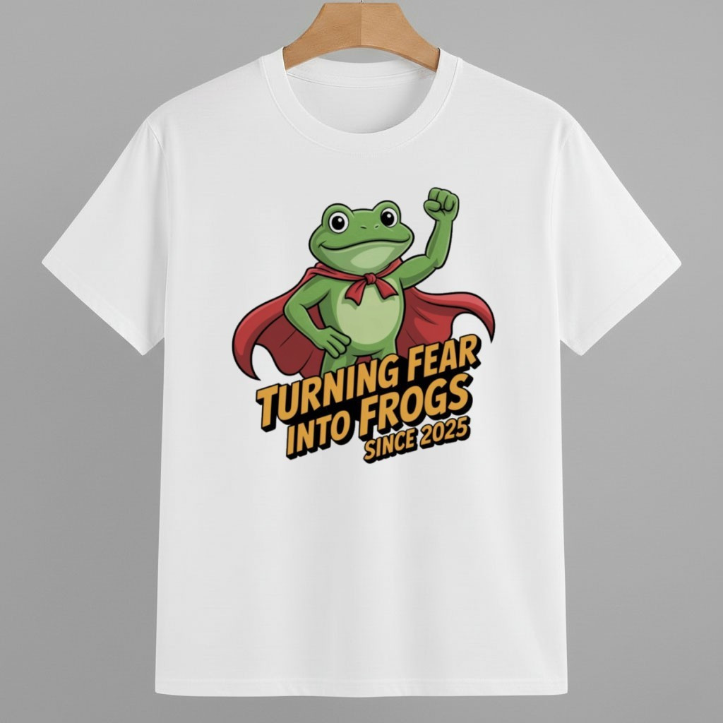 Turning Fear In Frogs Portland Frog Protest Shirt Pro Democracy Frog Merch