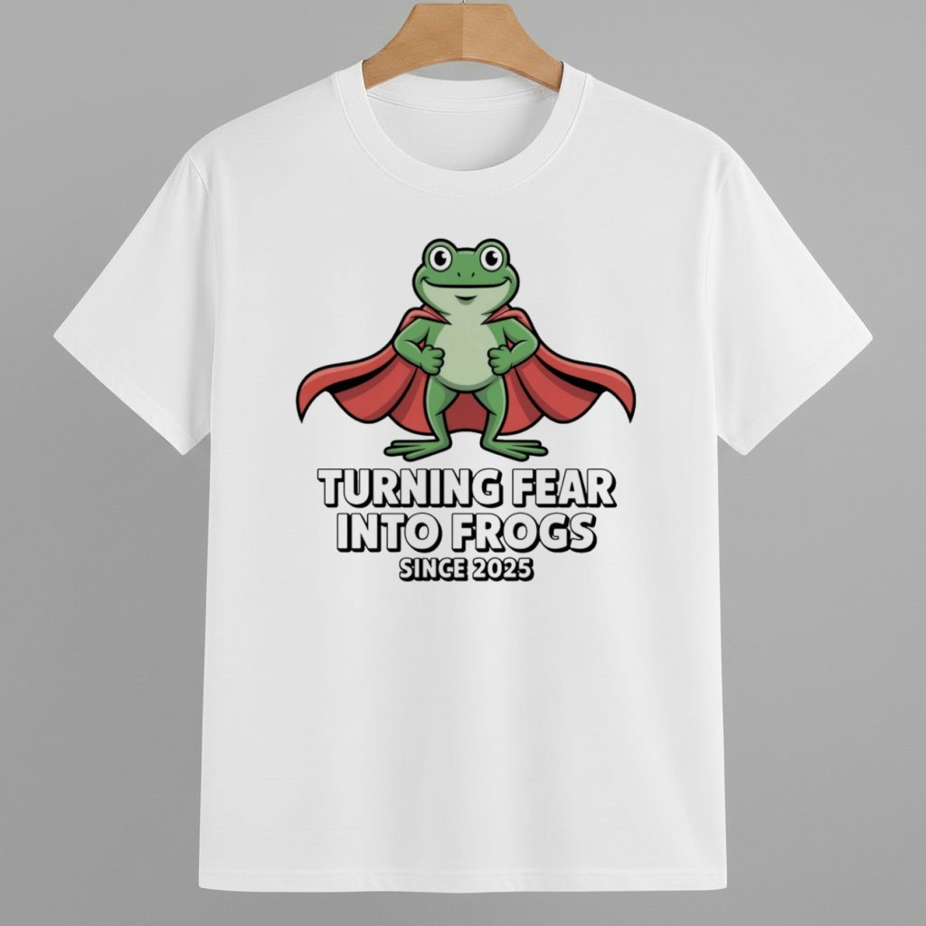 Turning Fear In Frogs Since 2025 Portland Frog Protest Shirt Anti Fascism Frog Merch