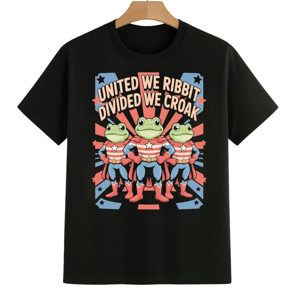 United We Ribbit Divided We Croak Frog Of Portland Protest Shirt Portland Frog Against ICE Merch