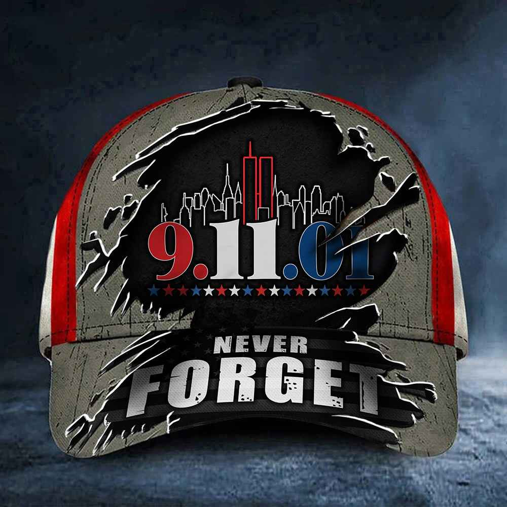 9 11 25th Anniversary Never Forget Hat Patriot Day USA Flag Baseball Cap Gift For September 11 9 11 25th Anniversary Never Forget Hat Patriot Day USA Flag Baseball Cap Gift For September 11