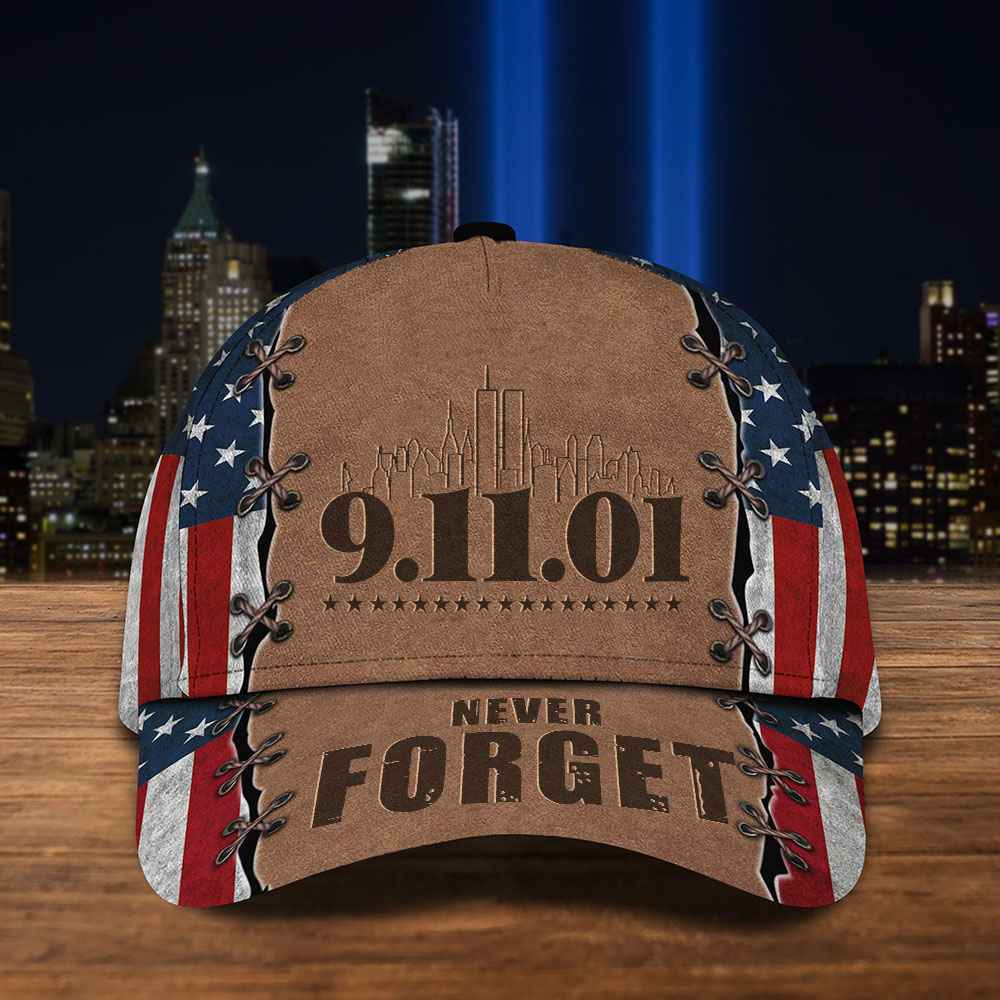9 11 25th Anniversary Never Forget Patriotic Hat American Flag Cap 9 11 Memorial Gifts 9 11 25th Anniversary Never Forget Patriotic Hat American Flag Cap 9 11 Memorial Gifts