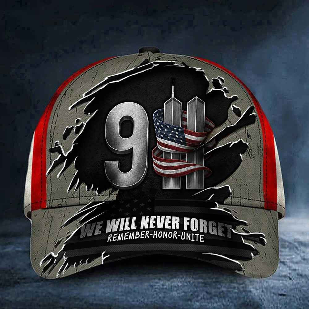 9 11 25th Anniversary We Will Never Forget Hat September 11 Memorial Cap 9 11 Gifts Ideas 9 11 25th Anniversary We Will Never Forget Hat September 11 Memorial Cap 9 11 Gifts Ideas