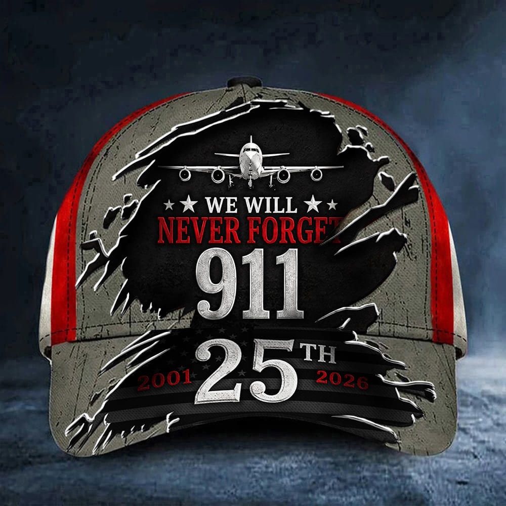911 We Will Never Forget 25th Anniversary Hat Patriot Day Cap Gifts For Fireman 911 We Will Never Forget 25th Anniversary Hat Patriot Day Cap Gifts For Fireman