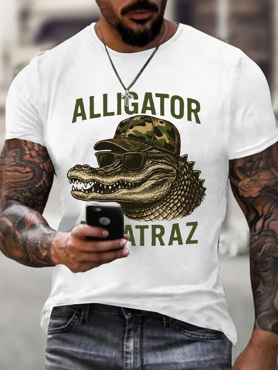 Alligator Alcatraz T-Shirt Crocodilian Trump MAGA Merch Alligator Alcatraz Shirts For Sale - Softandstyle Alligator Alcatraz T-Shirt Crocodilian Trump MAGA Merch Alligator Alcatraz Shirts For Sale - Softandstyle