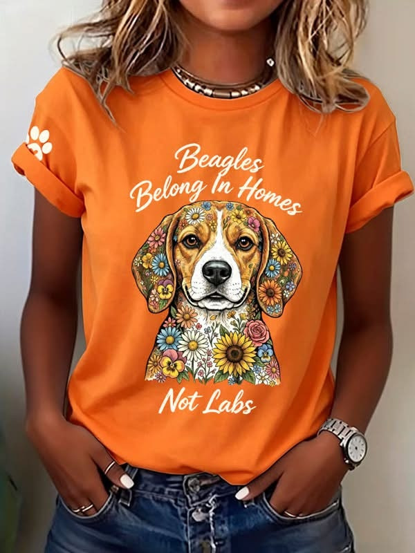 Beagles Belong In Homes Not Labs T-Shirt Beagle Rescue Advocate Shirt Gift For Lover Dog - Softandstyle Beagles Belong In Homes Not Labs T-Shirt Beagle Rescue Advocate Shirt Gift For Lover Dog - Softandstyle