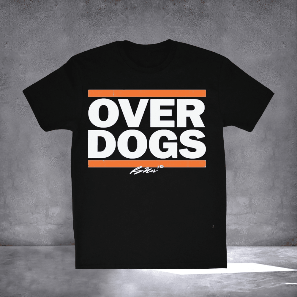 Bo Nix Denver Broncos Overdogs Signature T-Shirt Bo Nix Merch Football Clothing Gifts For Fans - Softandstyle Bo Nix Denver Broncos Overdogs Signature T-Shirt Bo Nix Merch Football Clothing Gifts For Fans - Softandstyle