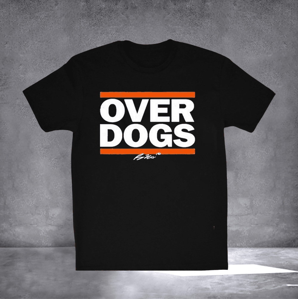 Bo Nix Overdogs T-Shirt Denver Broncos Merch Football Clothing Gifts For Bo Nix Lovers - Softandstyle Bo Nix Overdogs T-Shirt Denver Broncos Merch Football Clothing Gifts For Bo Nix Lovers - Softandstyle